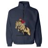 Unisex Fleece Quarter-Zip Pullover Thumbnail