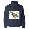 Unisex Fleece Quarter-Zip Pullover Thumbnail