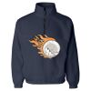 Unisex Fleece Quarter-Zip Pullover Thumbnail