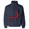 Unisex Fleece Quarter-Zip Pullover Thumbnail