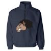 Unisex Fleece Quarter-Zip Pullover Thumbnail