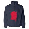 Unisex Fleece Quarter-Zip Pullover Thumbnail