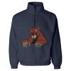 Unisex Fleece Quarter-Zip Pullover Thumbnail