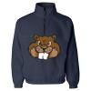 Unisex Fleece Quarter-Zip Pullover Thumbnail