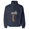 Unisex Fleece Quarter-Zip Pullover Thumbnail