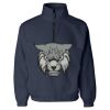 Unisex Fleece Quarter-Zip Pullover Thumbnail