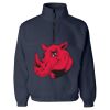 Unisex Fleece Quarter-Zip Pullover Thumbnail