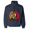 Unisex Fleece Quarter-Zip Pullover Thumbnail