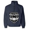Unisex Fleece Quarter-Zip Pullover Thumbnail