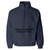 Unisex Fleece Quarter-Zip Pullover Thumbnail